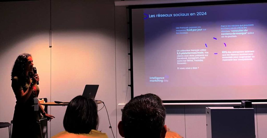 Conférence Social Media de Tamaraa Guyon-Riera et Sarah Lebreton 